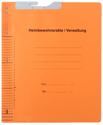 SonderdehnrÃ¼ckenhefter 23/O â€žHeimbewohnerak